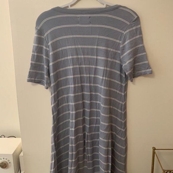 Lou & Grey Signature Soft Striped Swing Dress - Picture 2 of 3